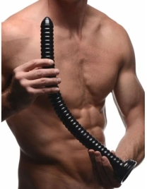 Стимулятор Hosed 19" Ribbed Anal Snake