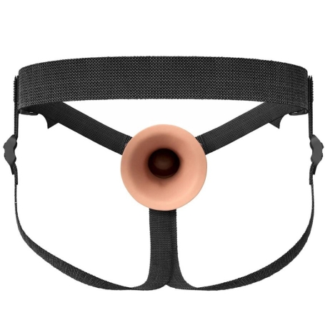 Страпон полый (фаллопротез) 8" Hollow Silicone