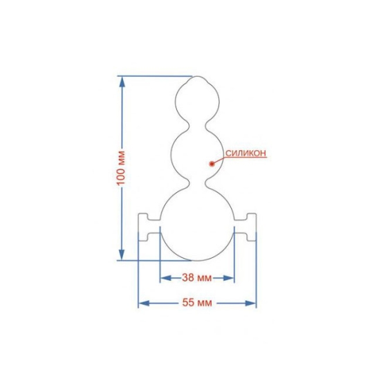 Кляп-пробка Sitabella 3199-1