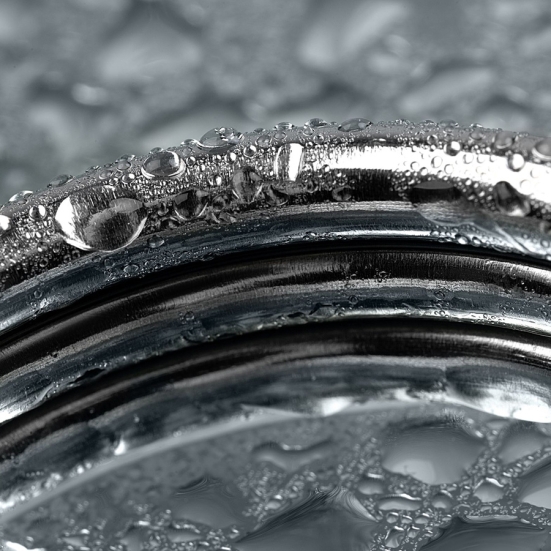 Металлическое кольцо Metal 717104-S