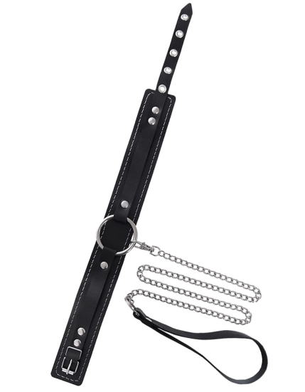 Ошейник-чокер Pecado с поводком