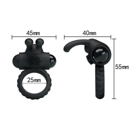 Виброкольцо Pretty Love Eudora