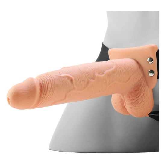 Страпон полый Pipedream 7.5&quot; Hollow Squirting