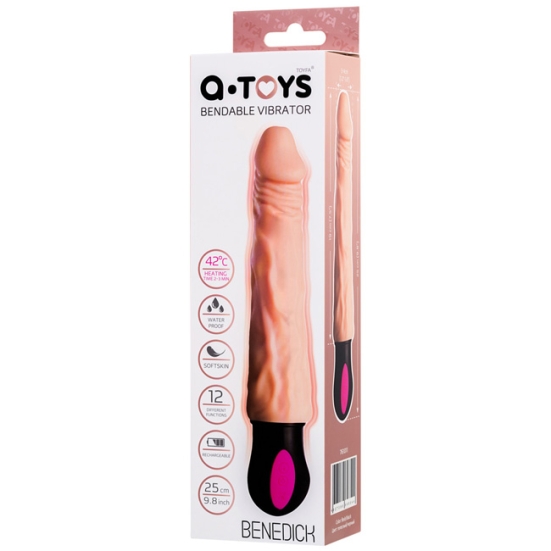 Фаллос-вибратор A-toys Benedick