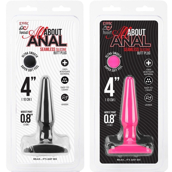 Пробка Anal Seamless 4&quot; Erotic Fantasy